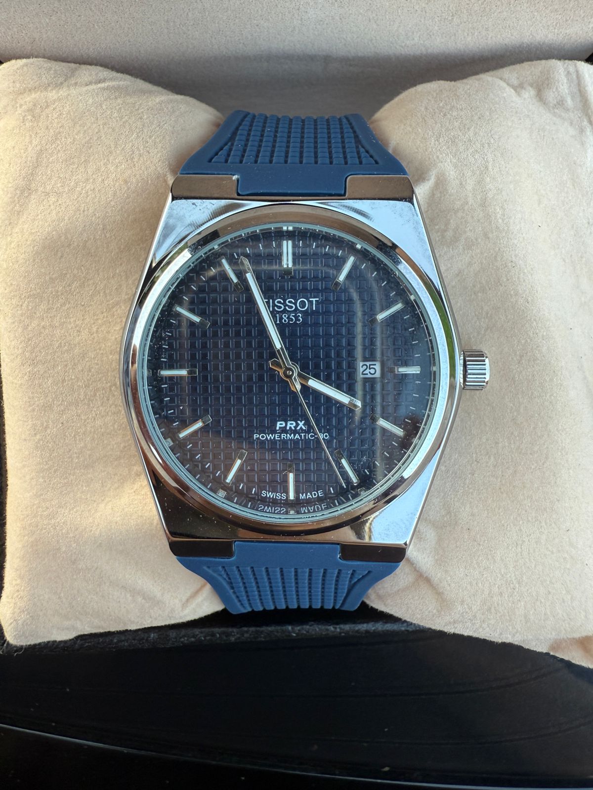 Tissot PRX Powermatic 80 bleu